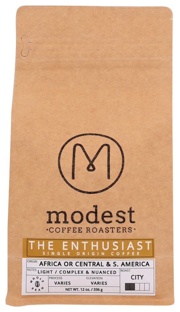 Coffee, Whole Bean, City Roast Enthusiast Blend,6 - 12 OUNCE