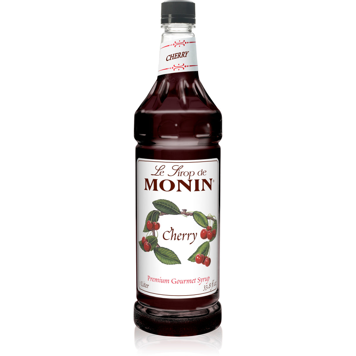 Beverage Syrups, Cherry,4 - 1 LITER