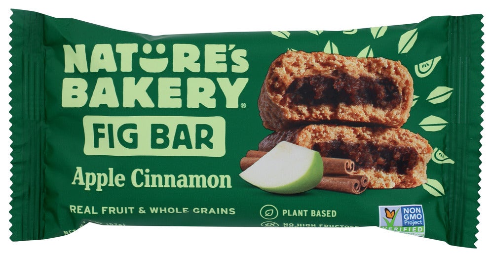 Bars, Fig, Apple Cinnamon, Whole Wheat, 2 Ounce,1 - 12 COUNT