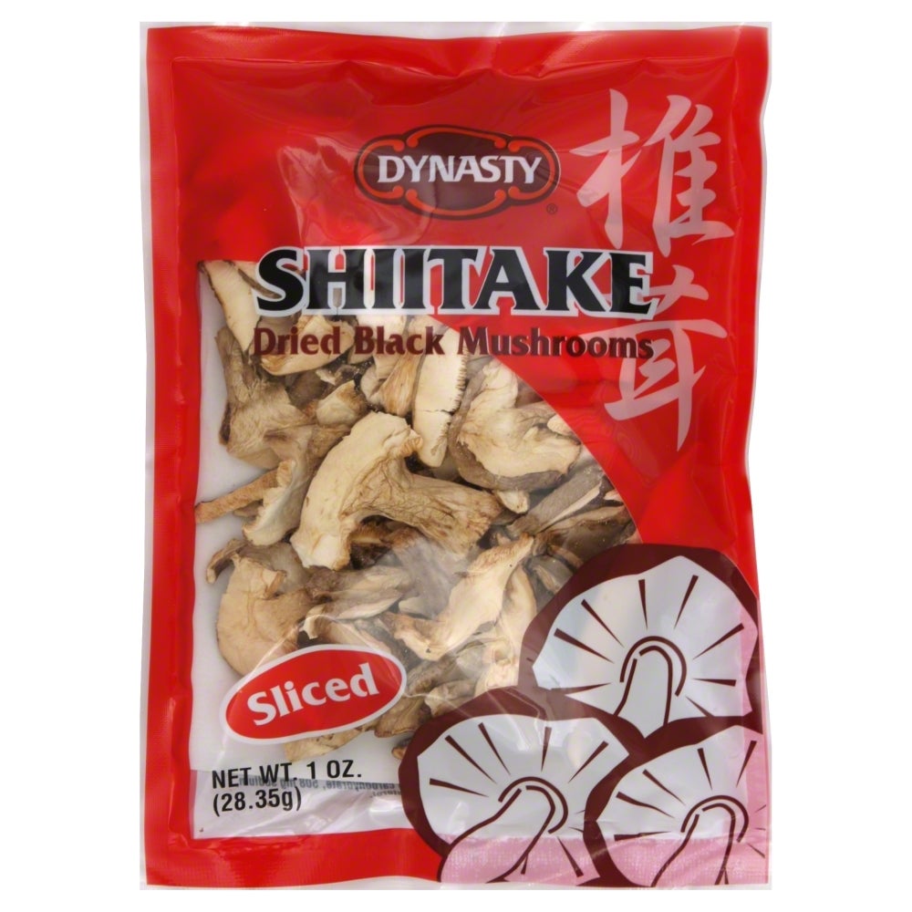 Mushrooms, Shiitake, Sliced, Dried,12 - 1 OUNCE