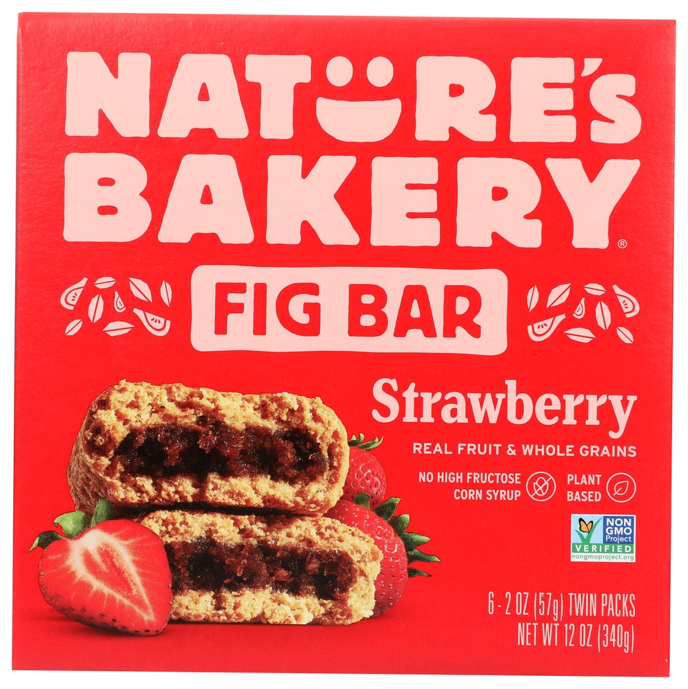 Bars, Fig, Strawberry, Whole Wheat,6 - 6 COUNT