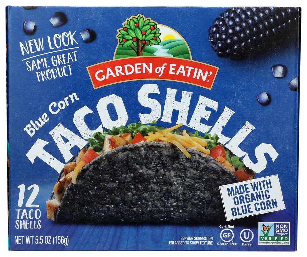 Taco Shells, Blue Corn,12 - 12 COUNT
