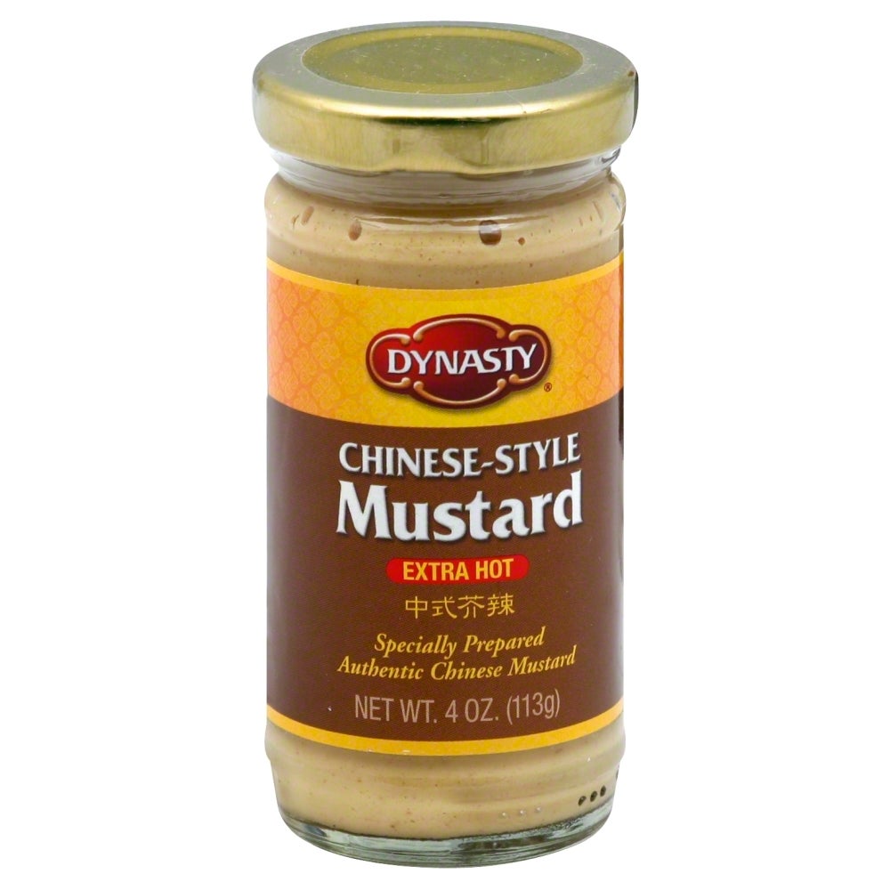 Mustard, Extra Hot, Chinese-Style,12 - 4 OUNCE