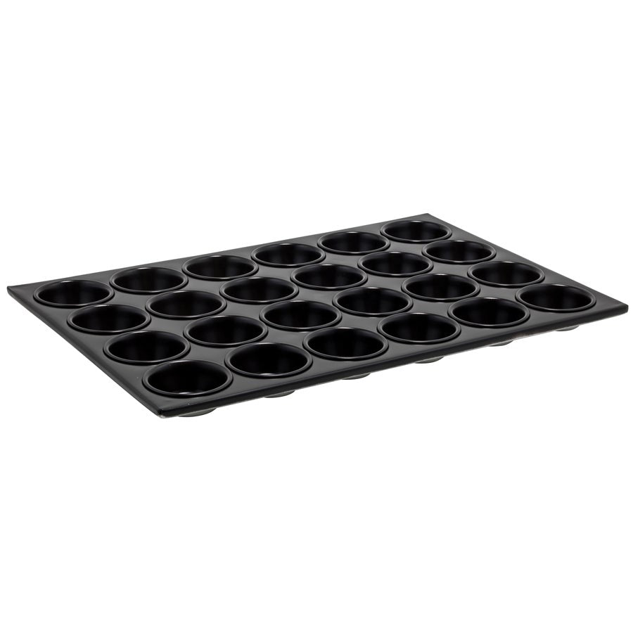 Pan, Muffin/Cupcake, 24-Cup, Nonstick, Aluminum,1 - 1 EACH