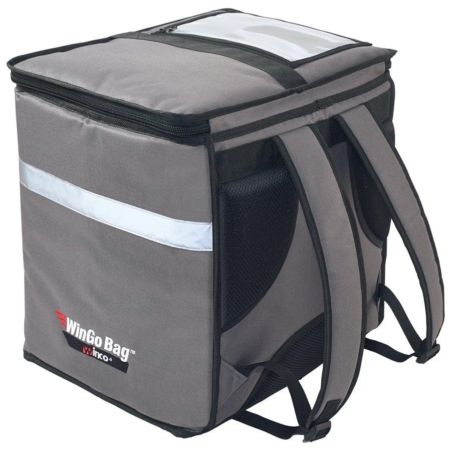 Bag, Delivery Backpack, Insulated, Gray, 16 x 13 x 16 Inch,1 - 1 EACH
