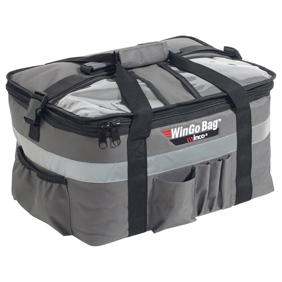 Bag, Catering, Insulated, Gray, 17 x 13 x 9 Inch,1 - 1 EACH