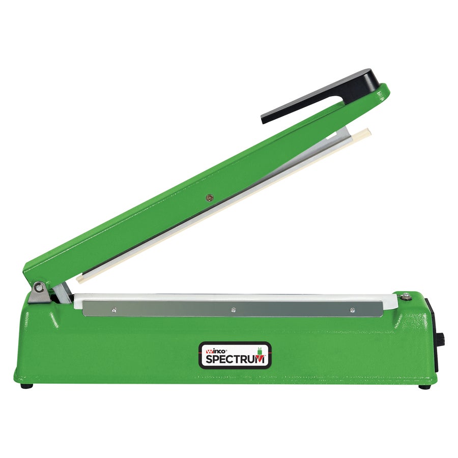 Bag Sealer, Impulse, 16 Inch 480 Watt, Manual, Green, 120 Volt,1 - 1 EACH