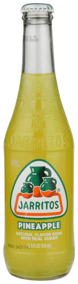 Soft Drink, Pineapple, Single-Serve, Glass, 12.5 Fluid Ounce,6 - 4 COUNT