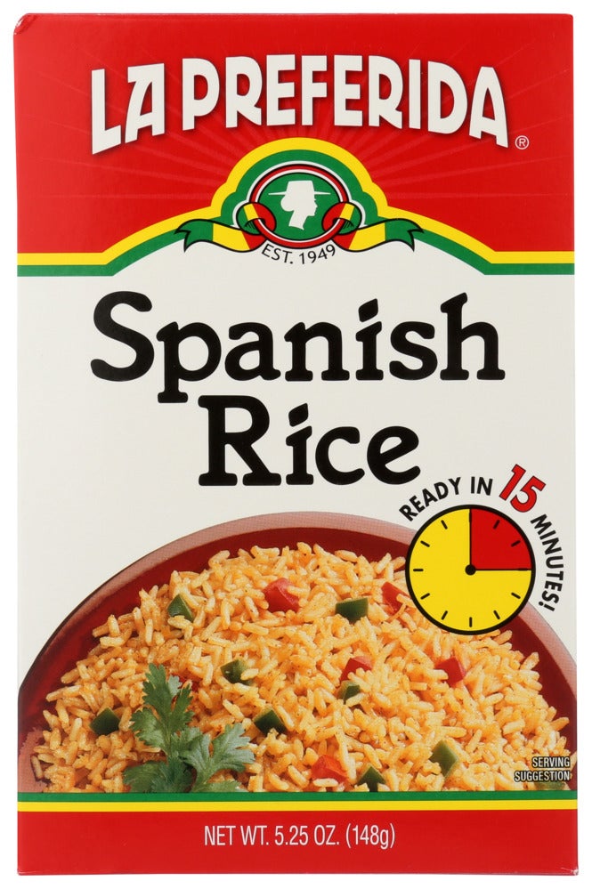 Rice, Spanish,9 - 5.25 OUNCE
