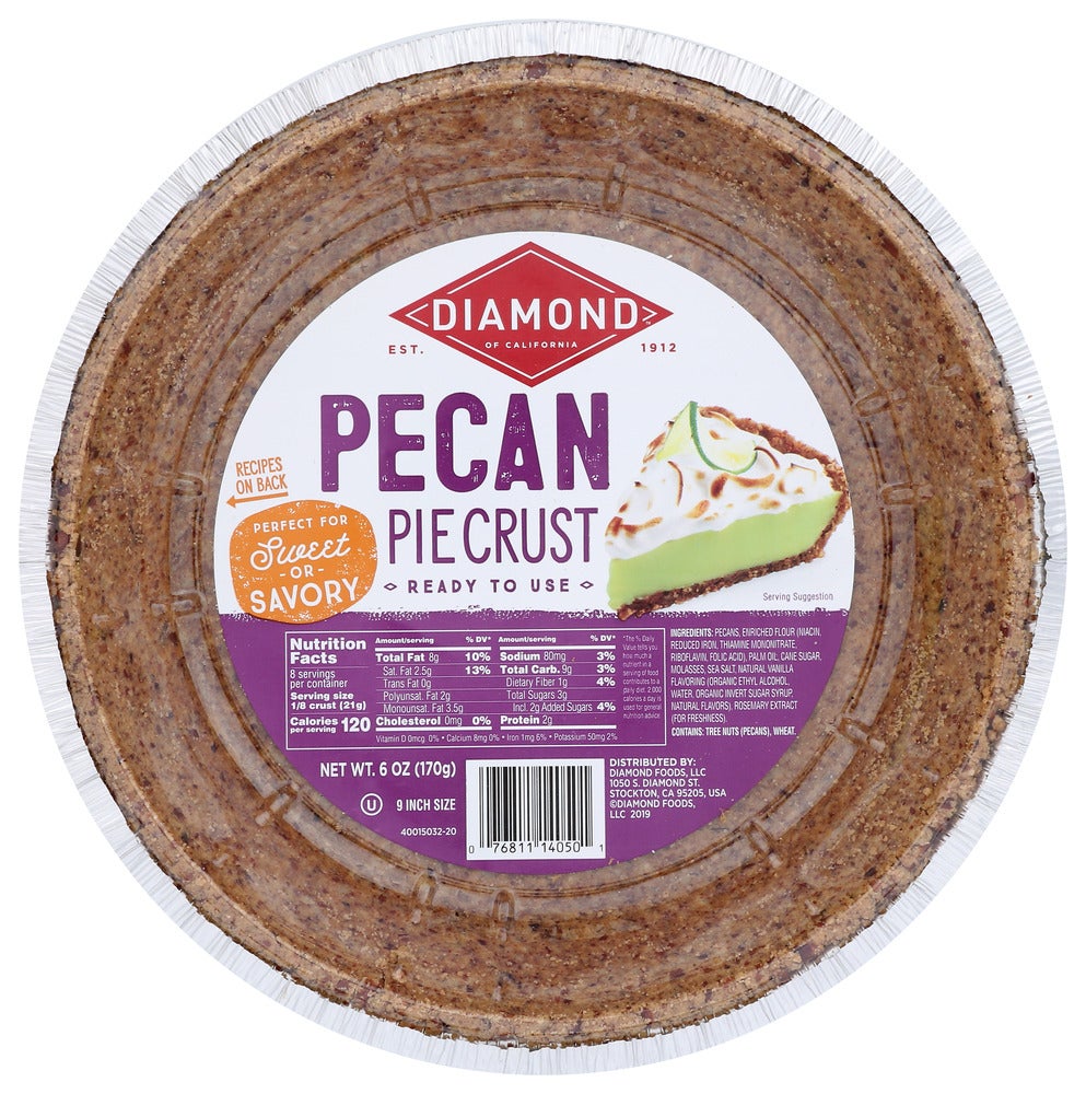 Shells, Pie, Ready-to-Use, Pecan,12 - 6 OUNCE