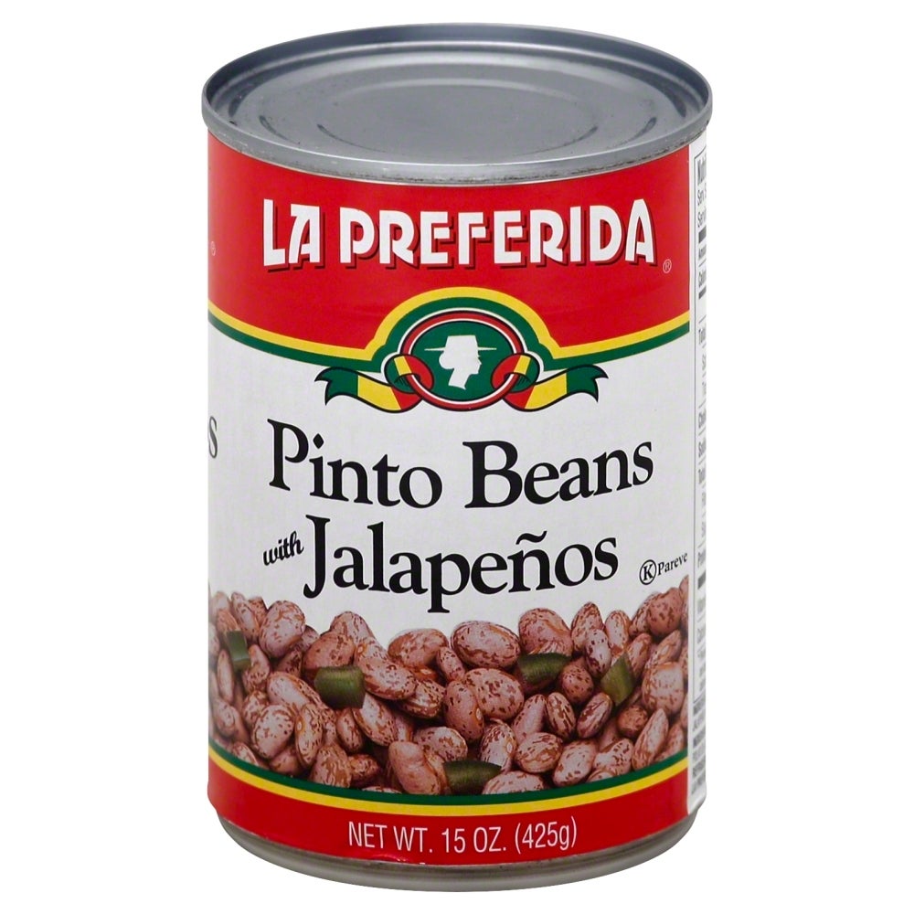 Beans, Pinto, with Jalapenos,12 - 15 OUNCE
