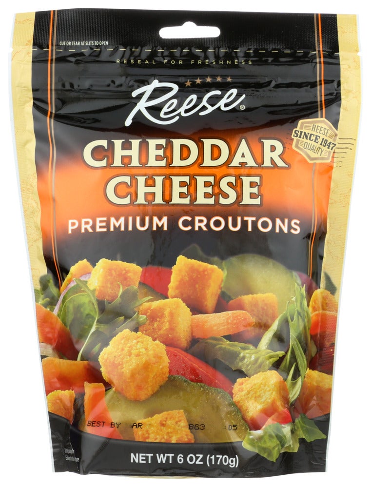 Croutons, Cheddar Cheese, Premium,12 - 5 OUNCE