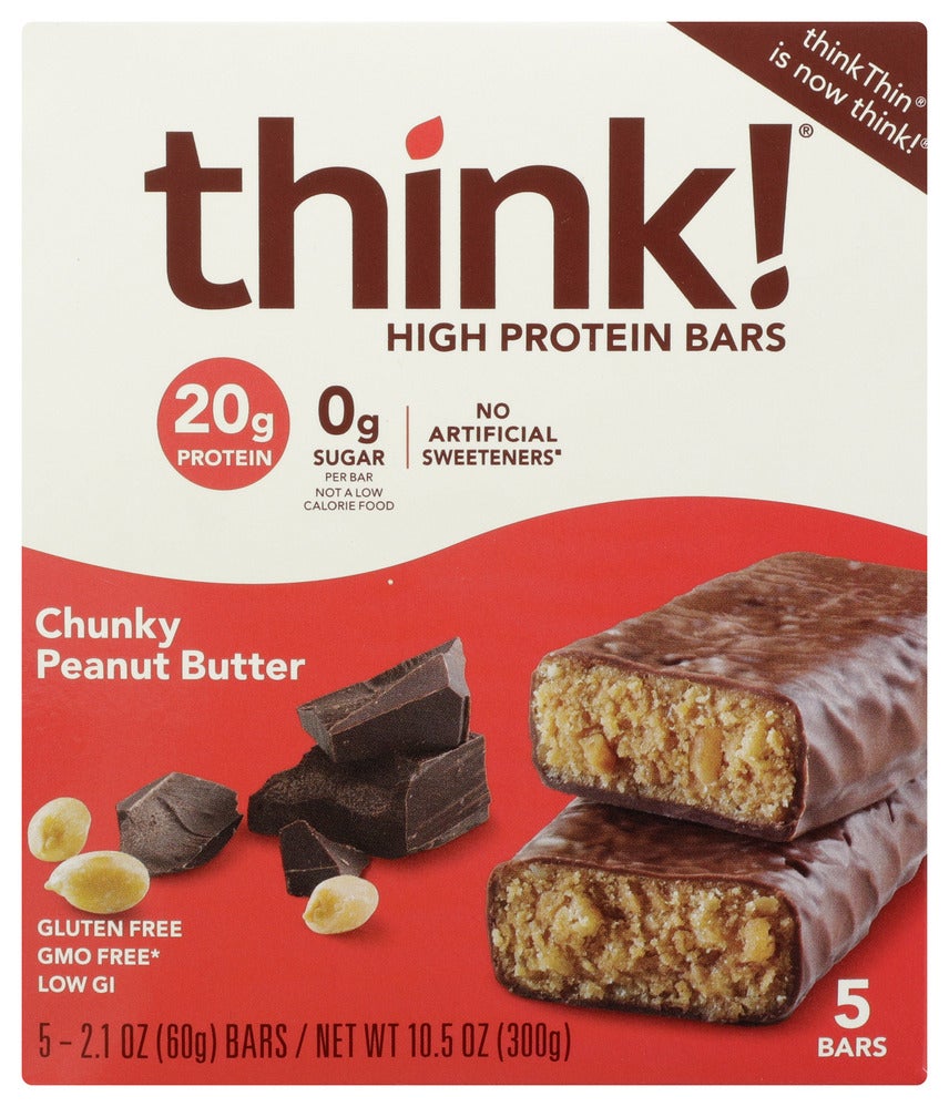 Bars, Protein, Chunky Peanut Butter,6 - 5 COUNT