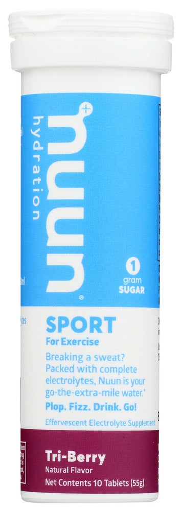 Sports Drink Mix, Triple Berry, Powdered Tablet, Single-Serve,8 - 10 COUNT