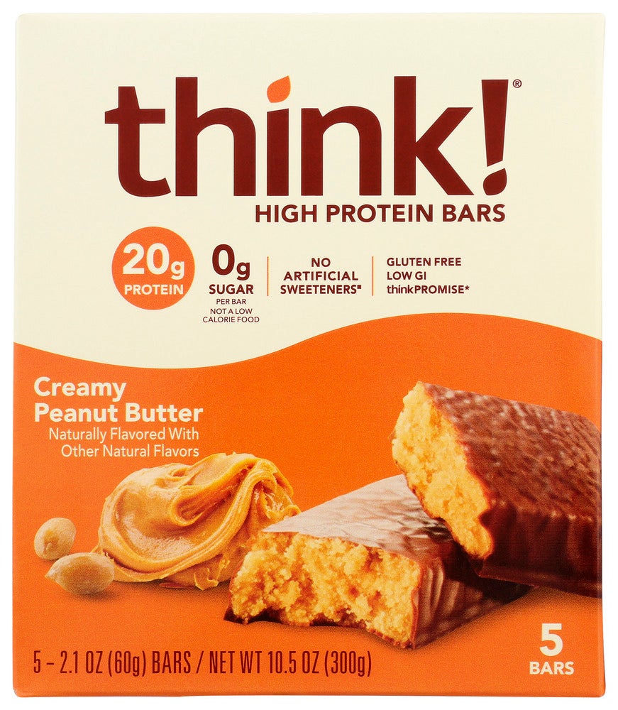 Bars, Protein, Creamy Peanut Butter, 2.1 Ounce,6 - 5 COUNT
