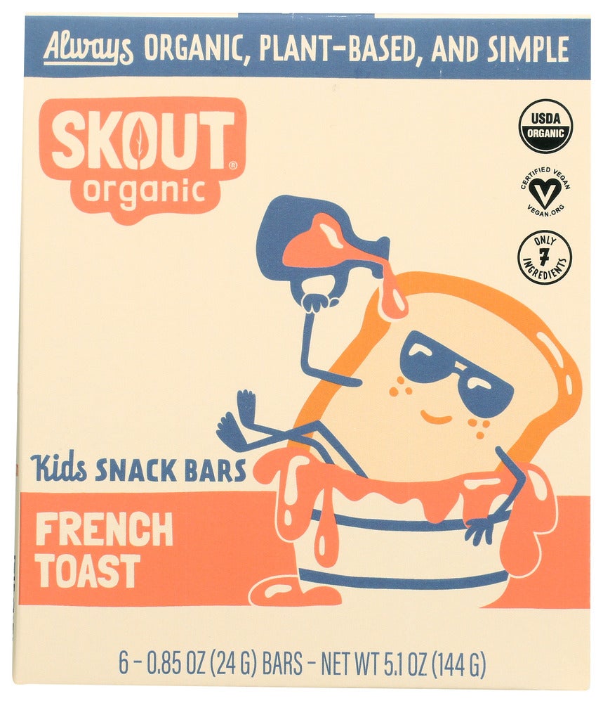 Bars, Snack, Kid's, French Toast,6 - 5.1 OUNCE