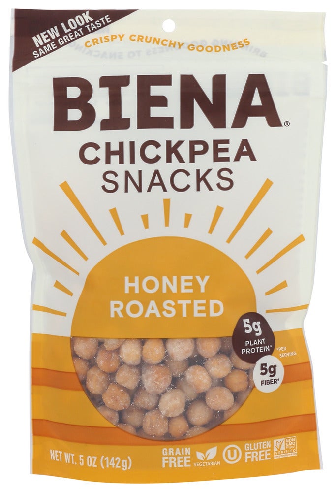 Snacks, Chickpea, Honey Roasted,8 - 5 OUNCE