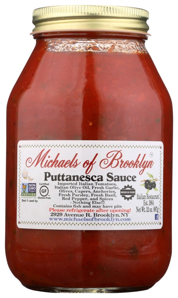 Sauce, Pasta, Puttanesca,6 - 32 OUNCE