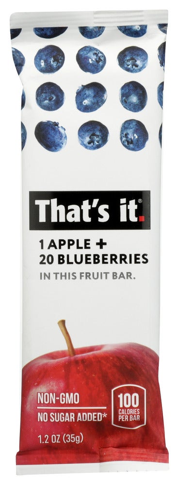 Bars, Fruit, Apple & Blueberry,12 - 1.2 OUNCE