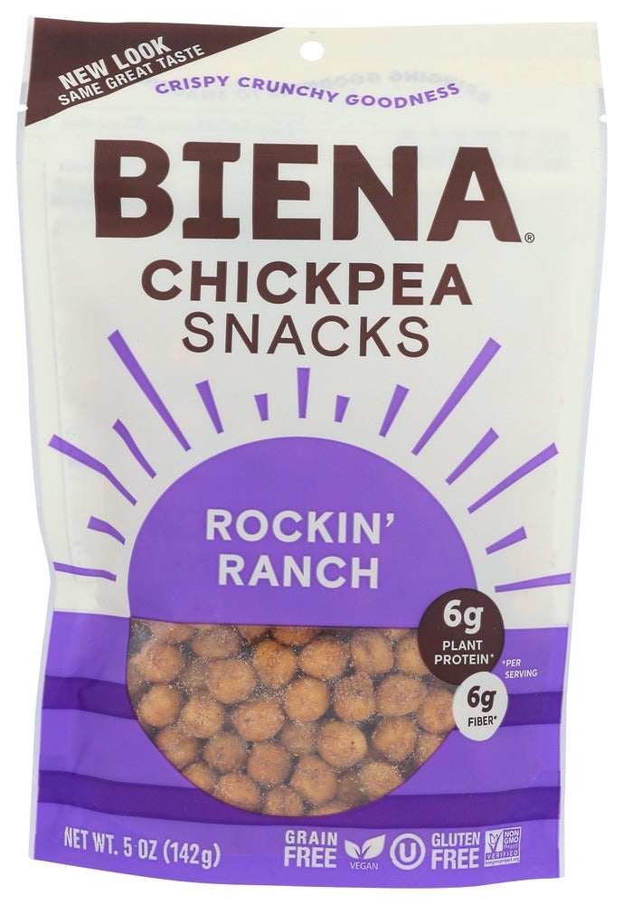 Snacks, Chickpea, Roasted Rockin' Ranch,8 - 5 OUNCE