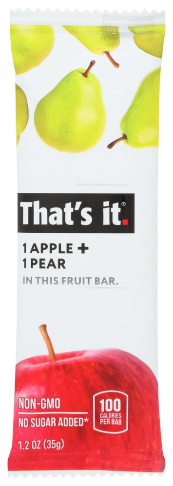 Bars, Fruit, Apple & Pear,12 - 1.2 OUNCE