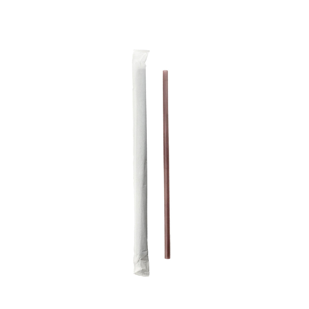 Straws, 8 Inch, Paper Wrapped, Biodegradable & Compostable,10 - 500 COUNT
