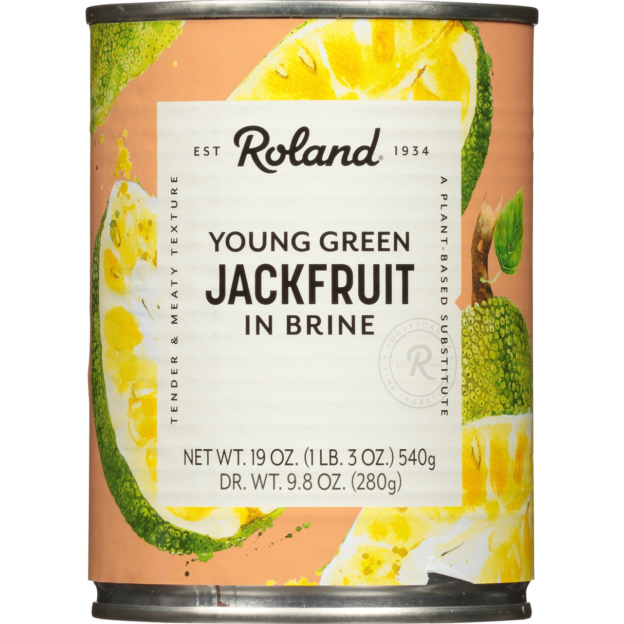 Jackfruit, Young Green, in Brine,12 - 19 OUNCE
