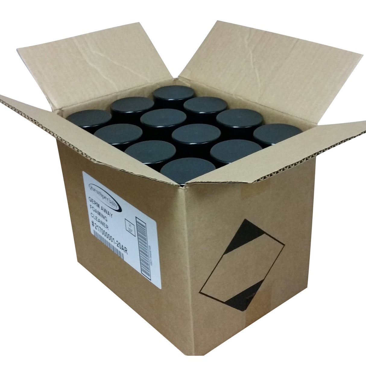 Disinfectant Cleaner, Germ Away, Foaming Aerosol,12 - 18 FLUID