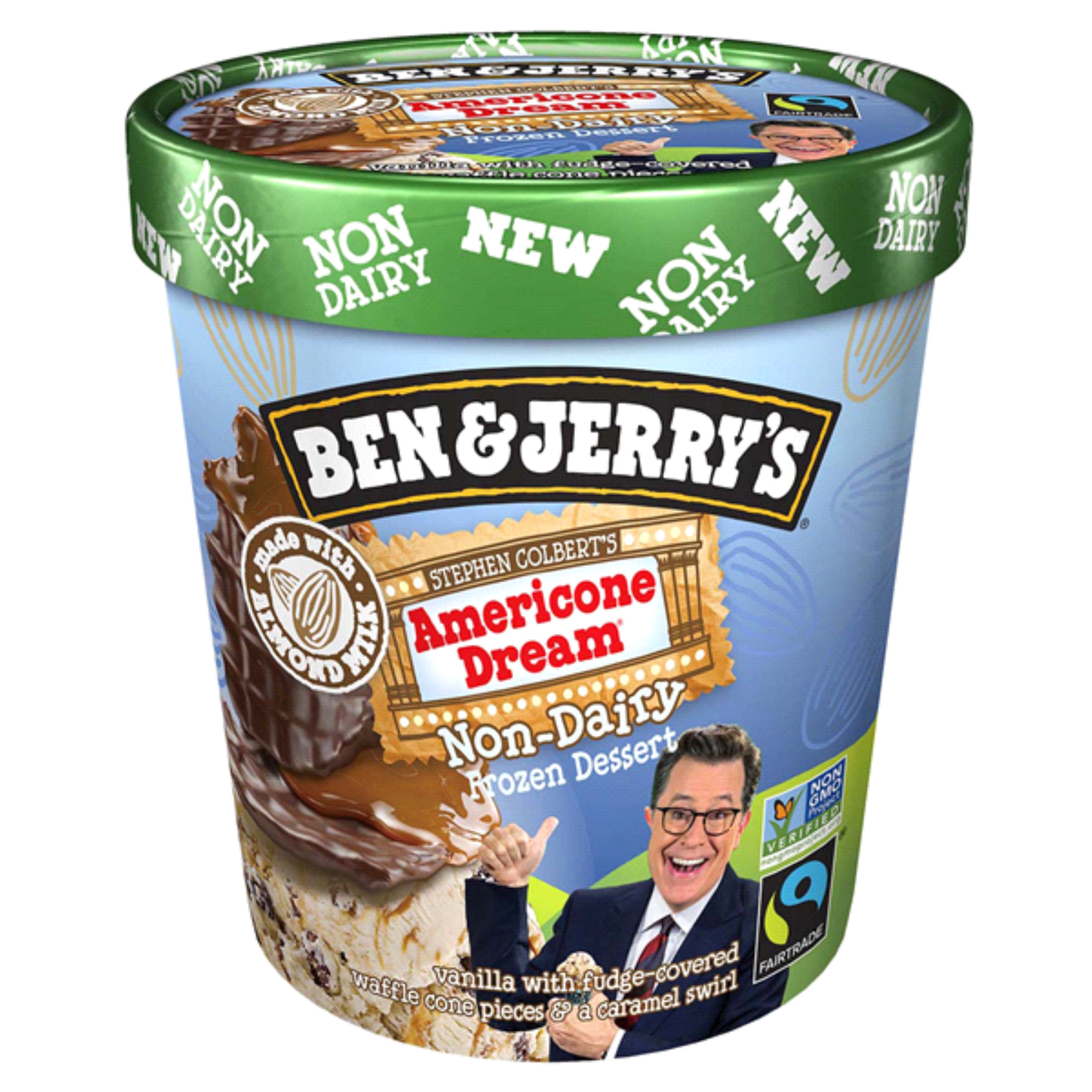 Ice Cream, Hard Serve, Non-Dairy, Americone Dream, Frozen,8 - 16 FLUID