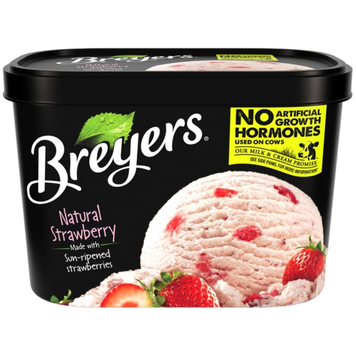 Ice Cream, Hard Serve, Strawberry, Frozen,6 - 48 FLUID