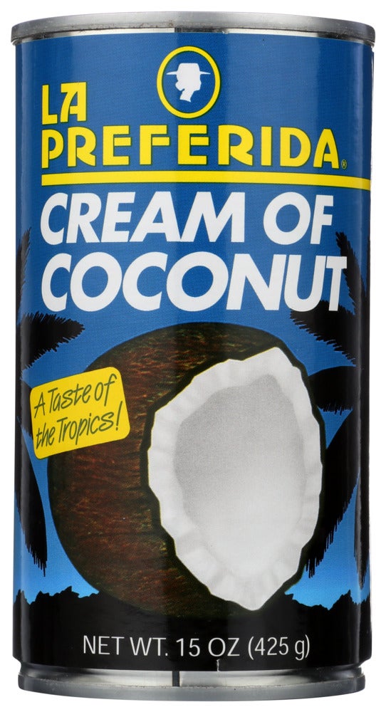 Cream of Coconut, Shelf-Stable,12 - 15 OUNCE