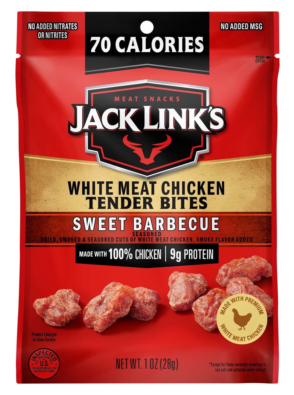 Chicken Jerky, Sweet Barbeque, Bites,48 - 1 OUNCE