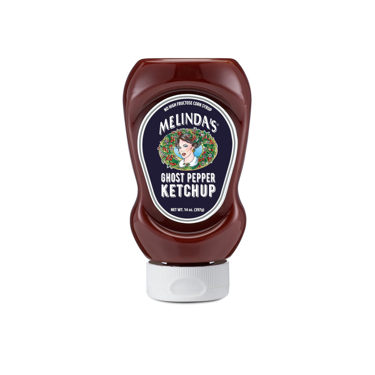 Ketchup, Ghost Pepper, Upside Down Squeeze Bottle,6 - 14 OUNCE