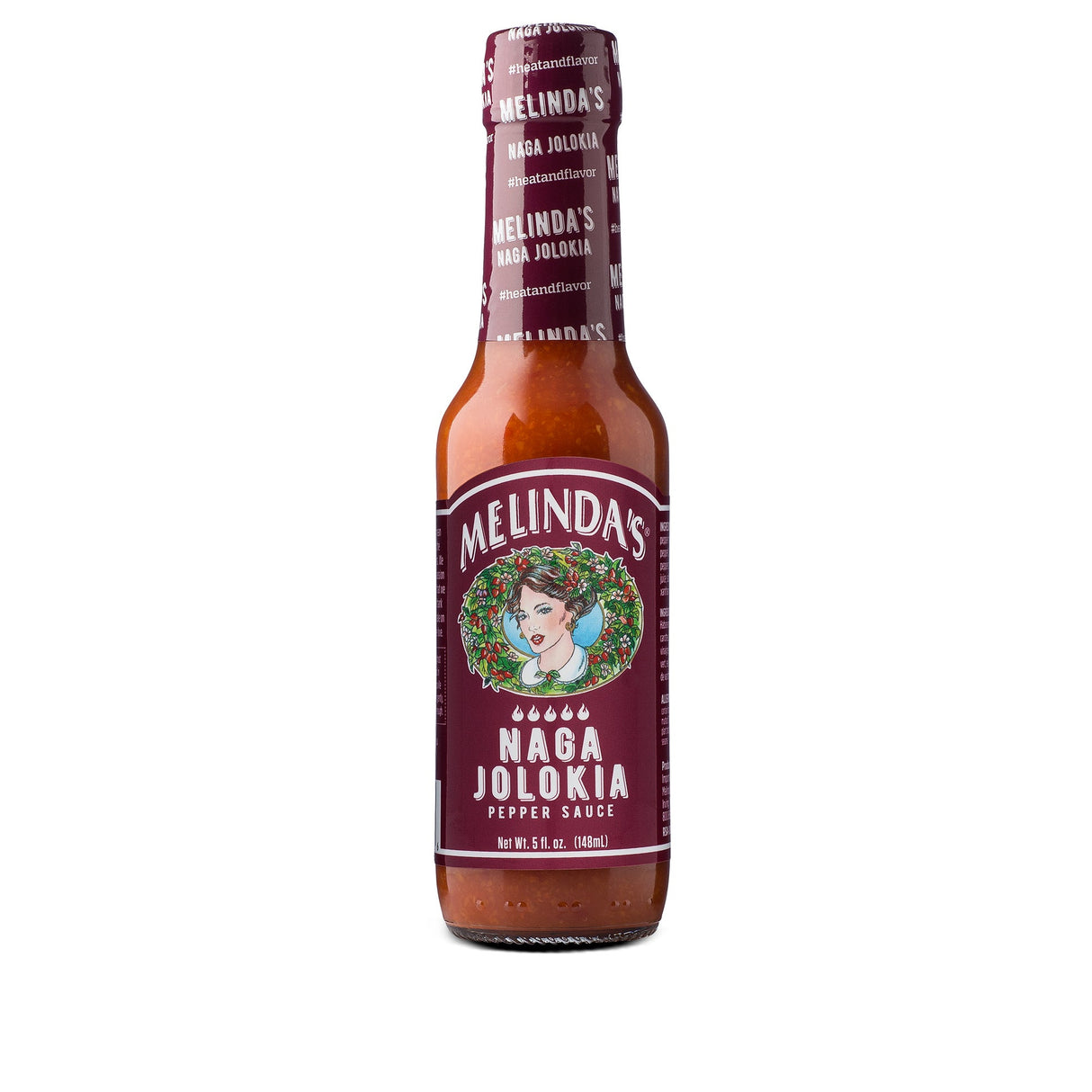 Sauce, Hot, Naga Jolokia,12 - 5 OUNCE