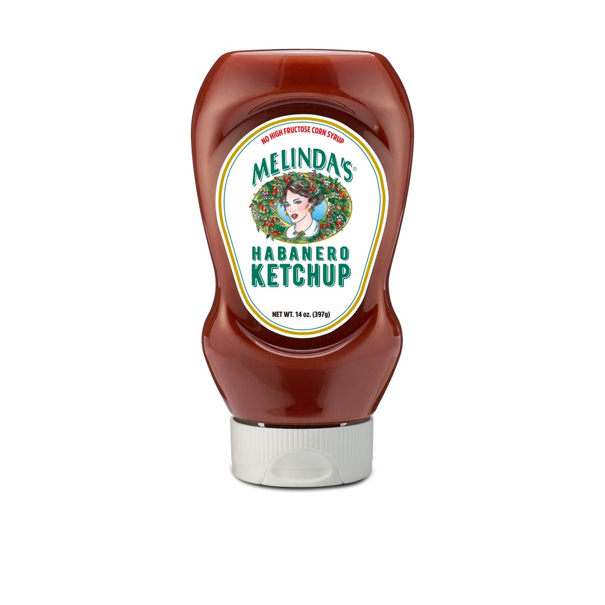 Ketchup, Habanero, Upside Down Squeeze Bottle,6 - 14 OUNCE