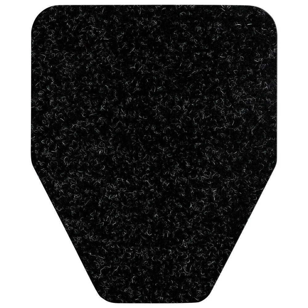 Mats, Urinal, Black, Antimicrobial,6 - 1 COUNT