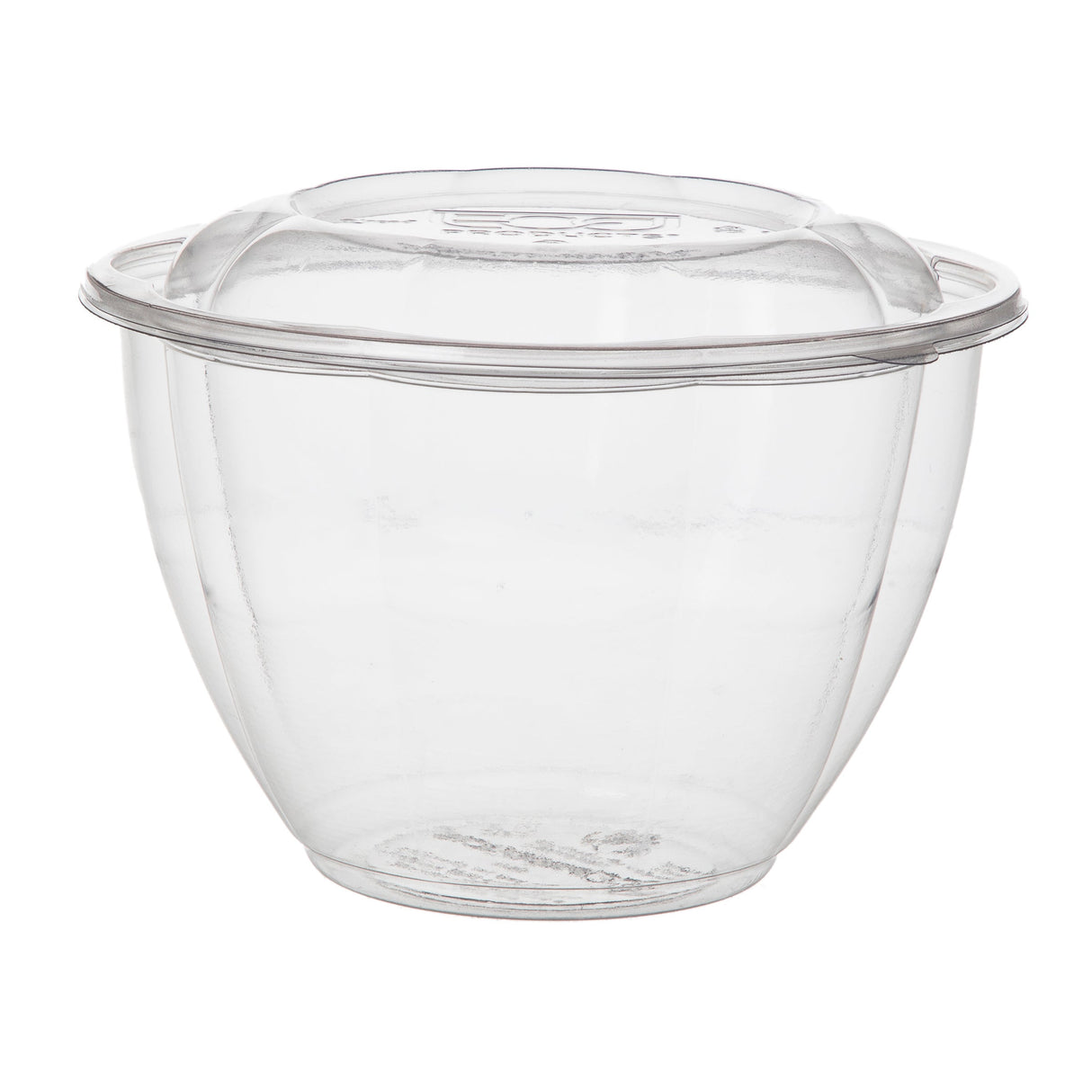 Bowls, Salad, 48 Ounce, Plastic, Clear, Compostable, with Lids, 48 Ounce,1 - 150 COUNT