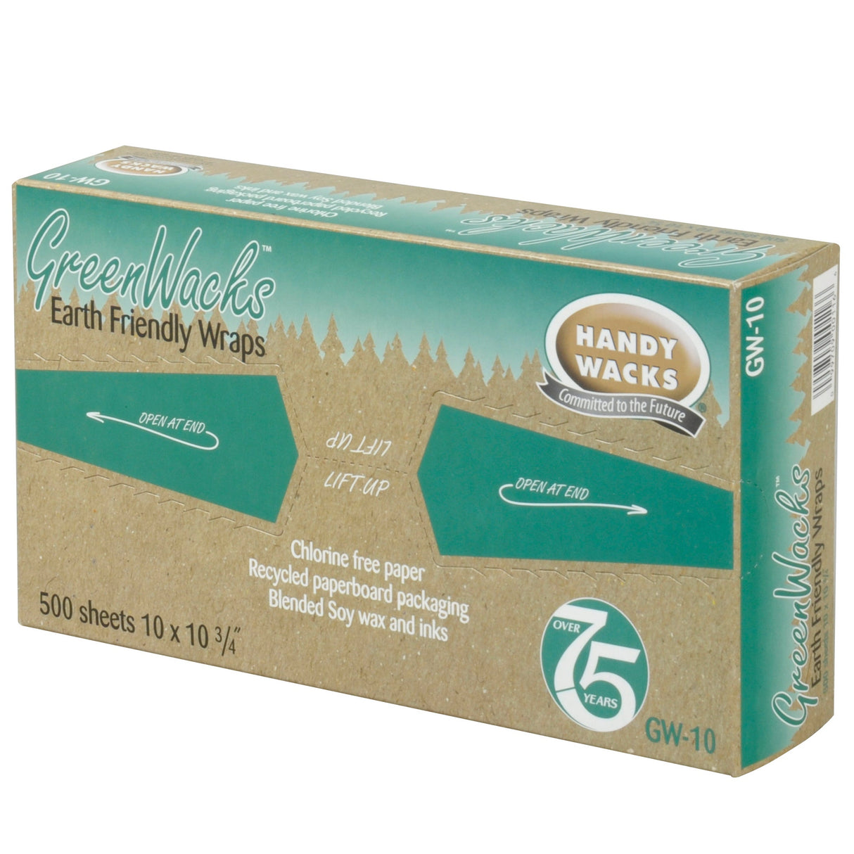 Wraps, Deli, 10 x 10.75 Inch, Dry-Waxed Paper, Interfolded,4 - 500 COUNT