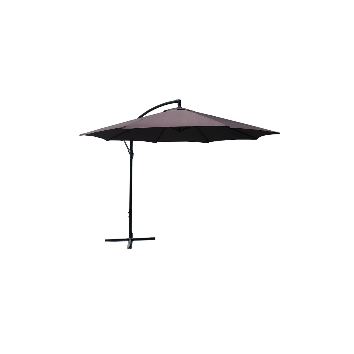 Umbrella, 10 Foot, Offset, Coffee,1 - 1 EACH