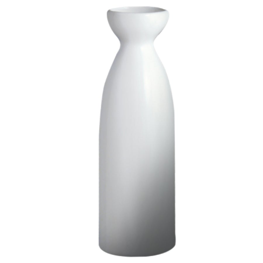 Bottles, Sake, 8 Ounce, White, Porcelain,6 - 6 COUNT