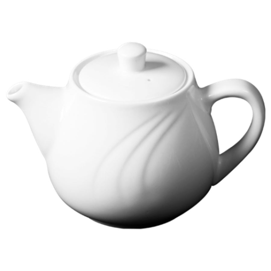 Pots, Coffee, 25 Ounce, White, Porcelain,12 - 1 COUNT