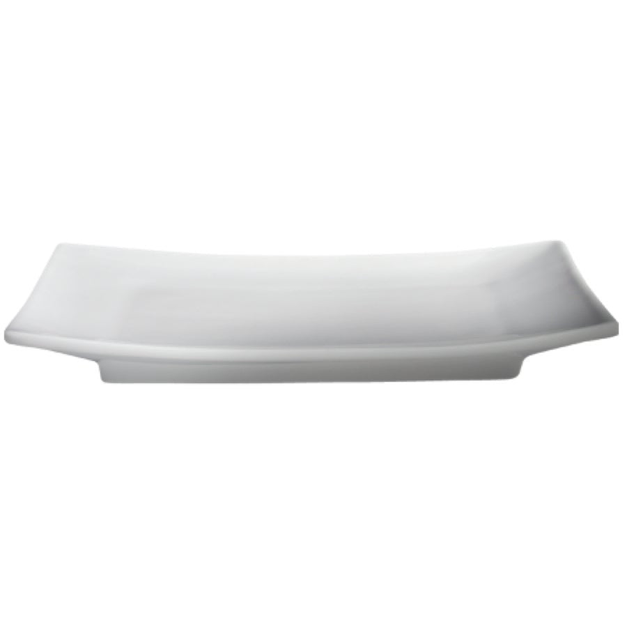 Platters, 5.38 x 4.50 Inch, White, Porcelain, Rectangular,12 - 6 COUNT