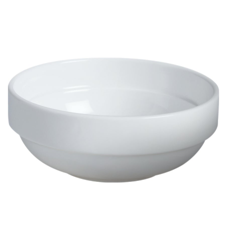 Bowls, Soup, 4 Inch, White, Porcelain, Stackable,6 - 10 COUNT