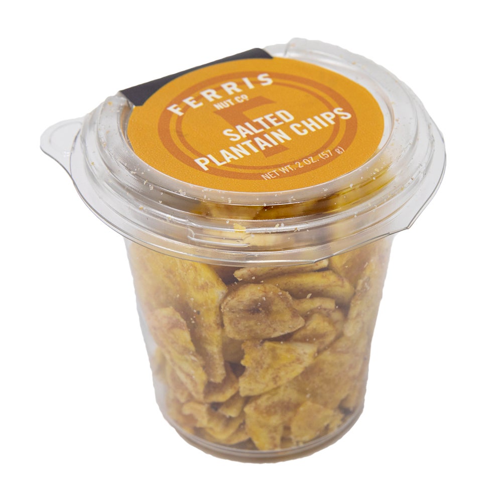 Chips, Plantain, in Resealable Deli Cup,12 - 2 OUNCE