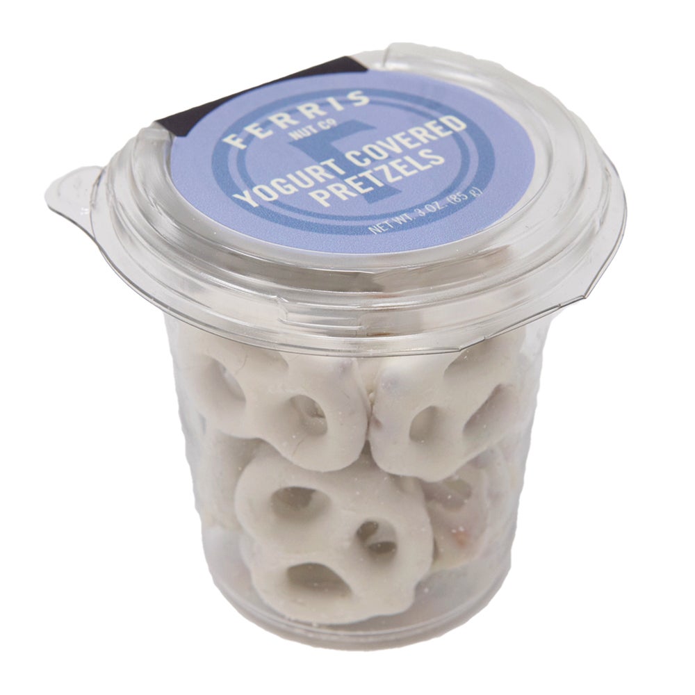 Pretzels, Yogurt-Covered, in Resealable Deli Cup,12 - 3 OUNCE
