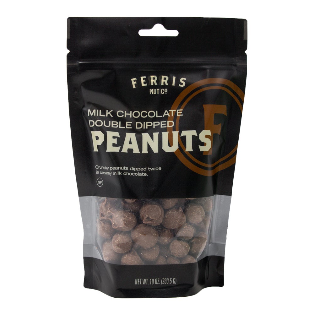 Peanuts, Double Dipped Milk Chocolate-Covered, in Resealable Bag,12 - 10 OUNCE