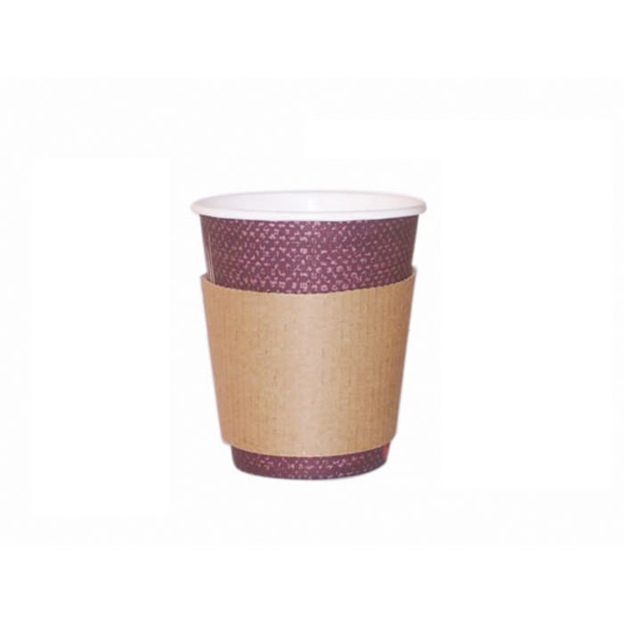 Sleeves, Coffee, Kraft, for 8-10 Ounce Cups,10 - 100 COUNT