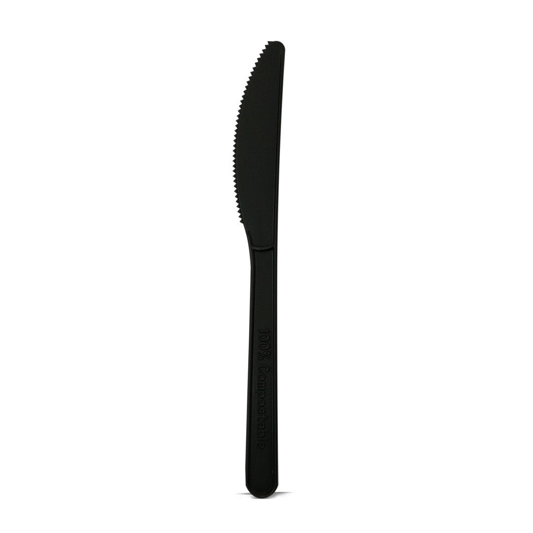 Knives, Plastic, Black, 6 Inch, 6 Linear Inch,20 - 50 COUNT