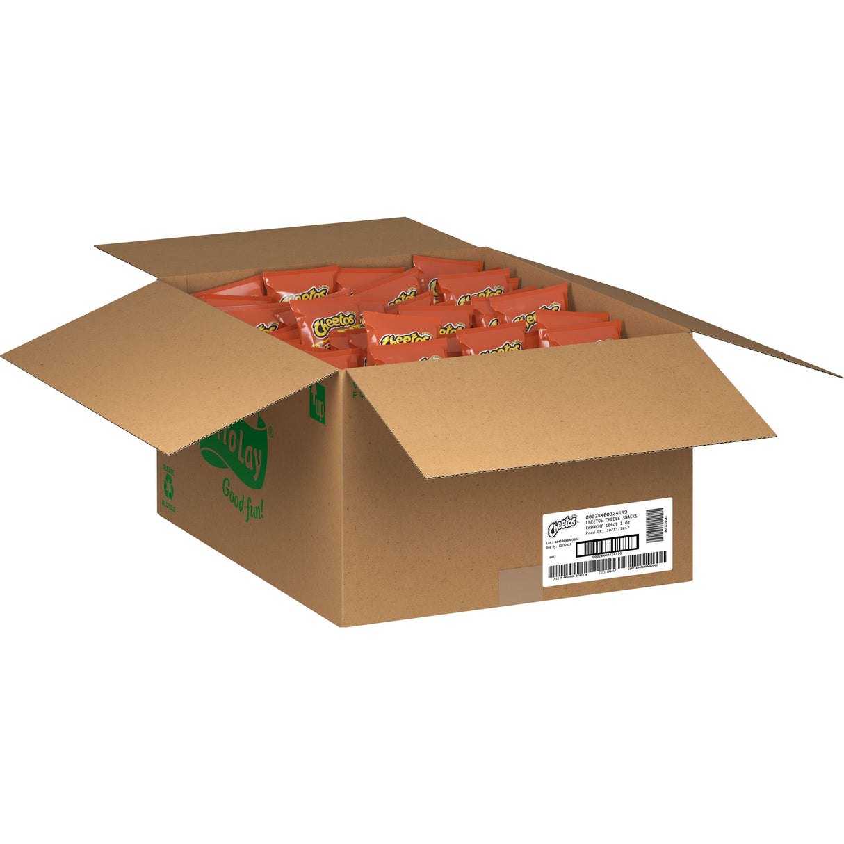 Snacks, Cheese Flavored, Crunchy, Single Serve,104 - 1 OUNCE