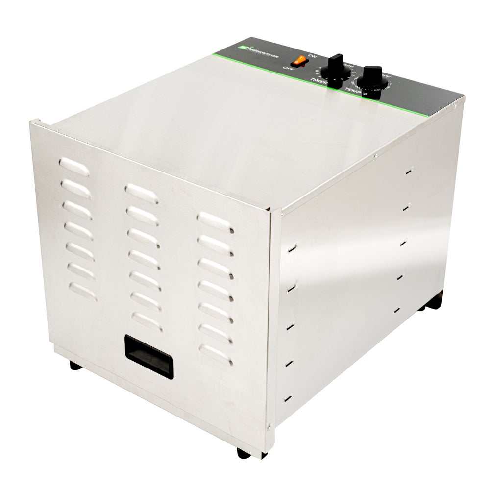 Dehydrator, Food, 10-Tray, Stainless Steel, Removable Door, 120 Volt,1 - 1 EACH